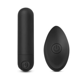Velvet Love Dark Remote Control Bullet Vibrator