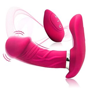 Remote Control Wearable Vibrating Dildo – Hands-Free Pleasure for Couples & Solo Play