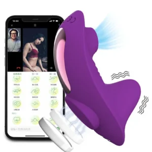 App Vibrator In Panties Bluetooth Control Clitoris Sucker Clit Stimulator Sucking